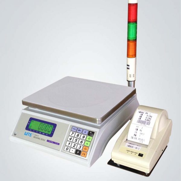 電子計重秤UWA-N+三色燈+打印機(jī)
