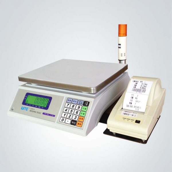 電子計重秤UWA-N+三色燈+打印機(jī)
